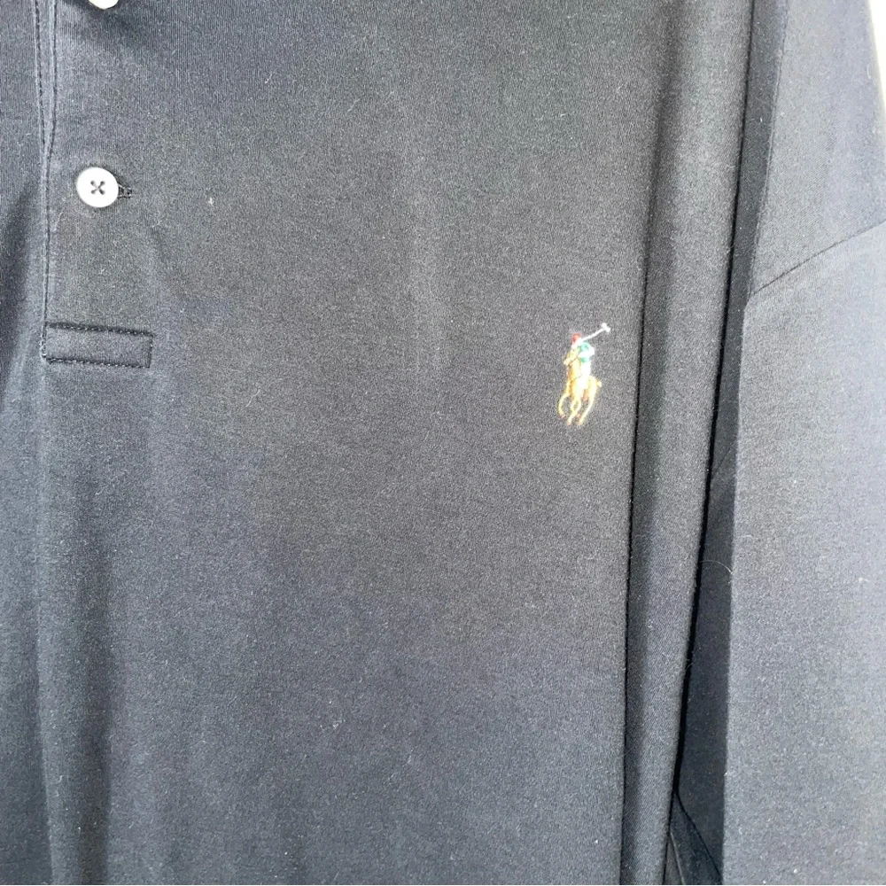 Polo by Ralph Lauren Men's Black Polo Shirt